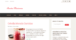 Desktop Screenshot of irecetasmexicanas.com